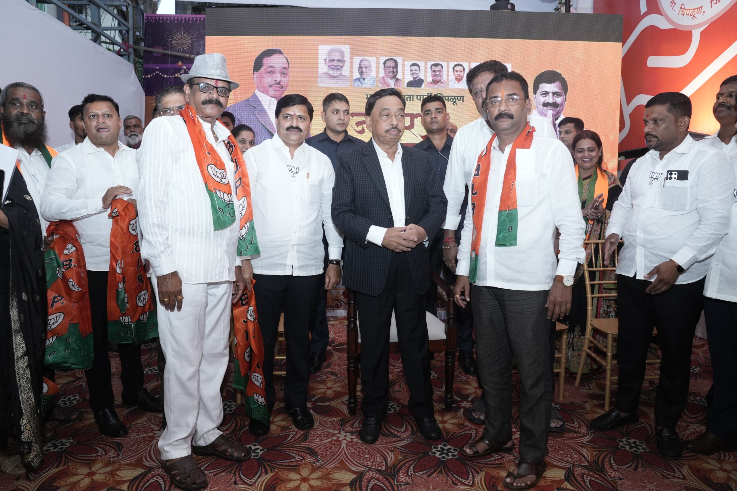 पाचशे कार्यकर्त्यांचा भाजपात प्रवेश