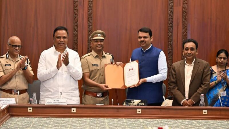 रत्नागिरी पोलीस अधीक्षकांचा गौरव!