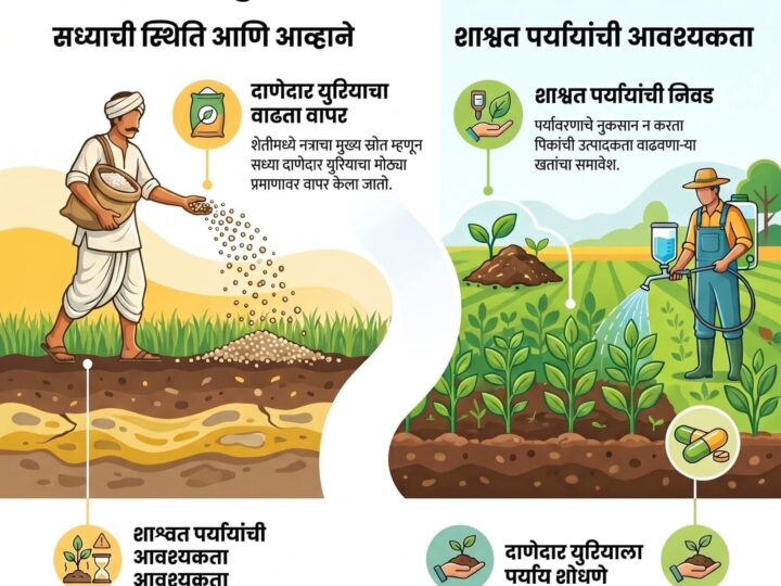 दाणेदार युरियाला शाश्वत पर्याय!