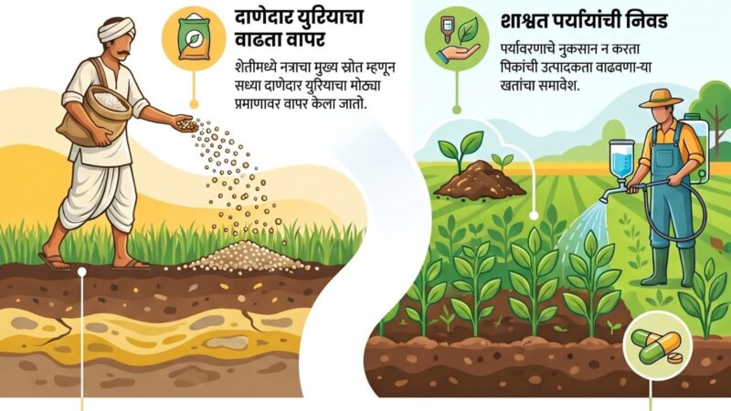 दाणेदार युरियाला शाश्वत पर्याय!