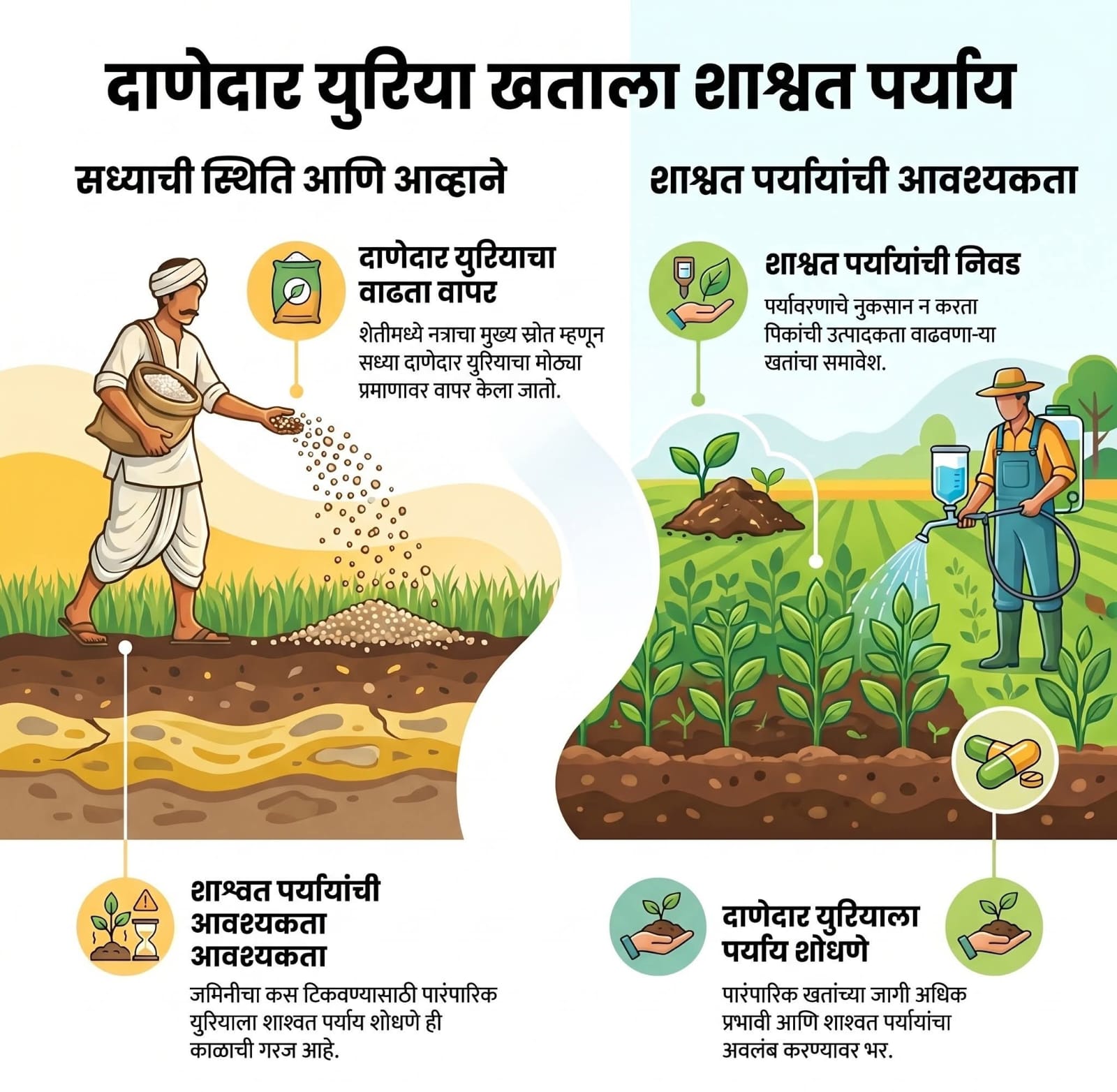 दाणेदार युरियाला शाश्वत पर्याय!